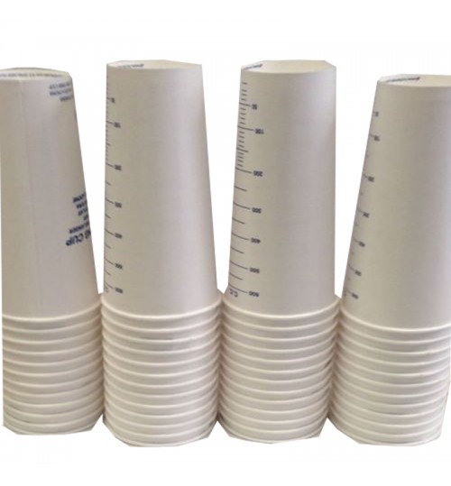 CARD WAXED Paint Mixing Cups 600cc PACK-50